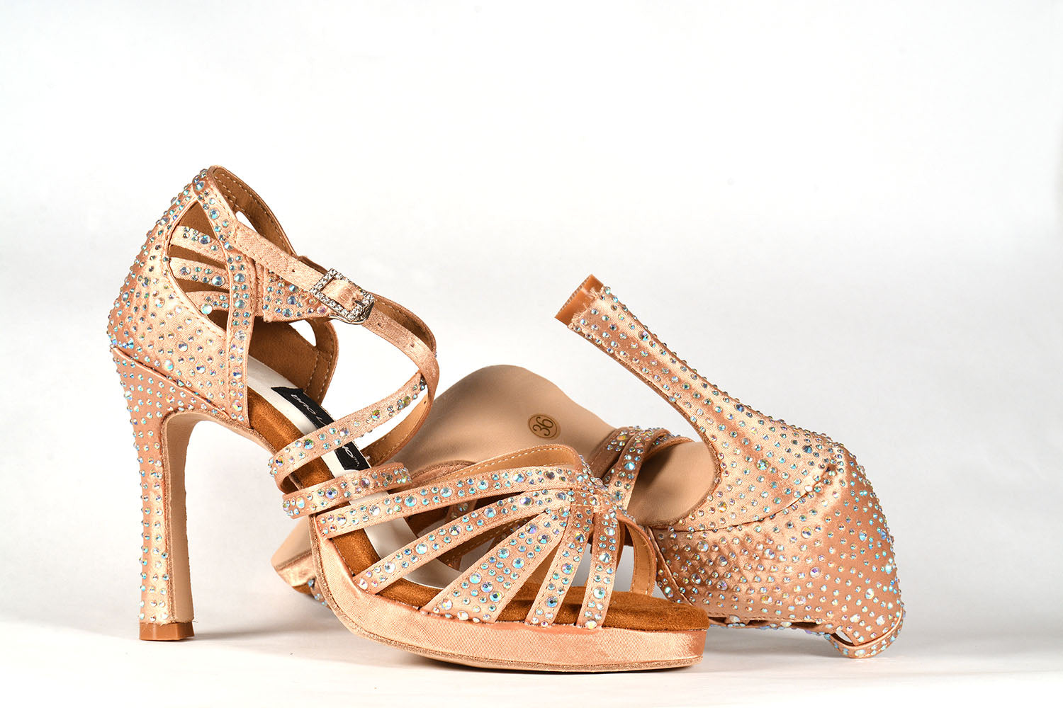 36 - Eccelsa Beige Plateau Cuoio